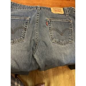 Womens LEVIS 525 Perfect Waist Boot Cut Stretch‎ Jeans Size 8M